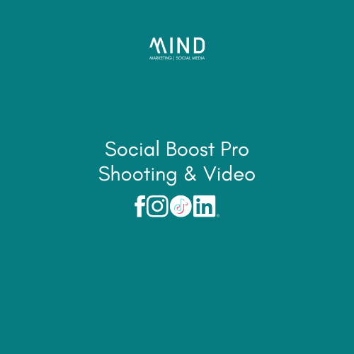 Social Boost Pro – 12 Contenuti + Shooting & Video (Facebook - Instagram - TikTok o Linkedin)