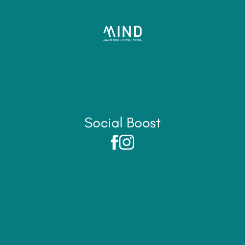 Social Boost – 12 Contenuti (Facebook - Instagram)
